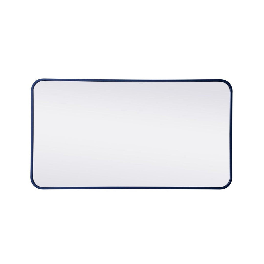 Elegant Lighting MR802240BL Modern Evermore Mirror Blue