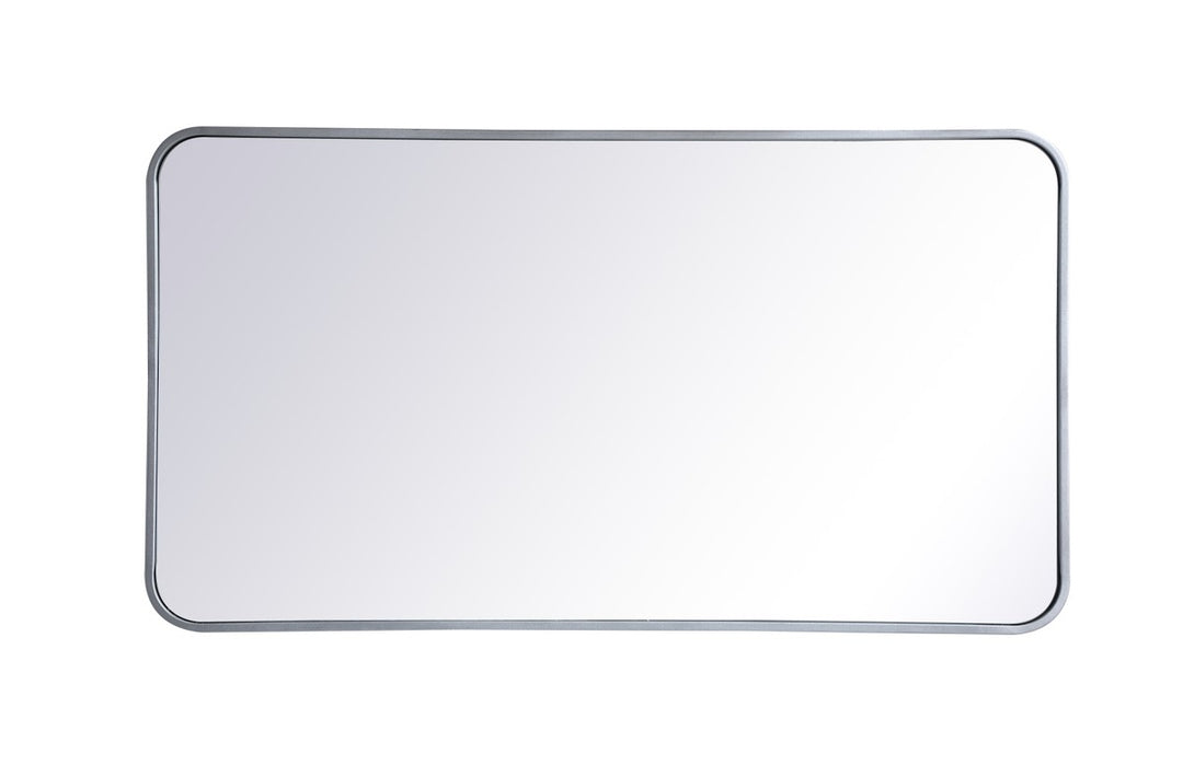 Elegant Lighting MR802240S Modern Evermore Mirror Silver