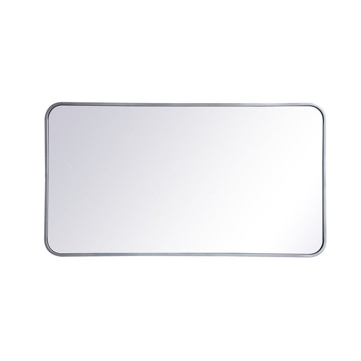 Elegant Lighting MR802240S Modern Evermore Mirror Silver