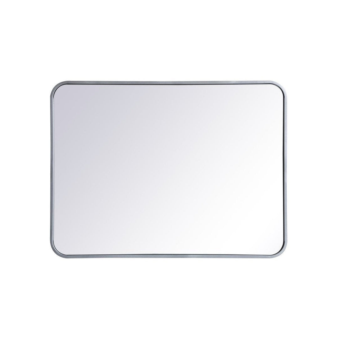 Elegant Lighting MR802432S Modern Evermore Mirror Silver