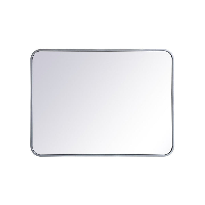 Elegant Lighting MR802432S Modern Evermore Mirror Silver