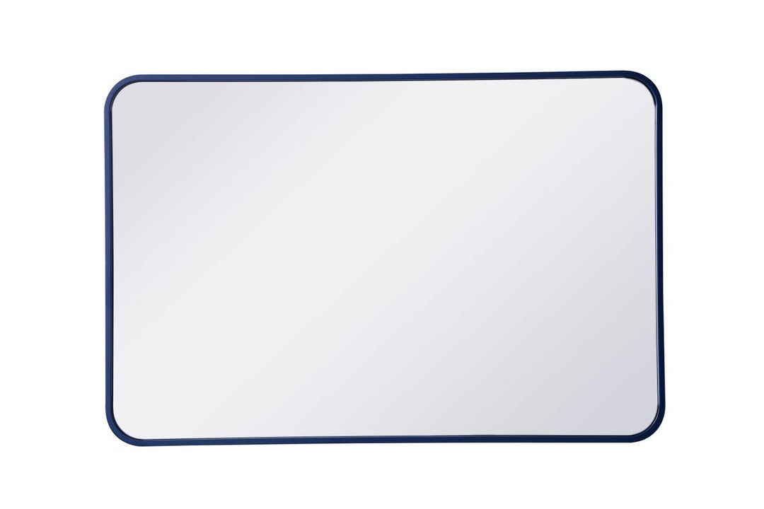 Elegant Lighting MR802436BL Evermore Mirror Mirror Custom Selection