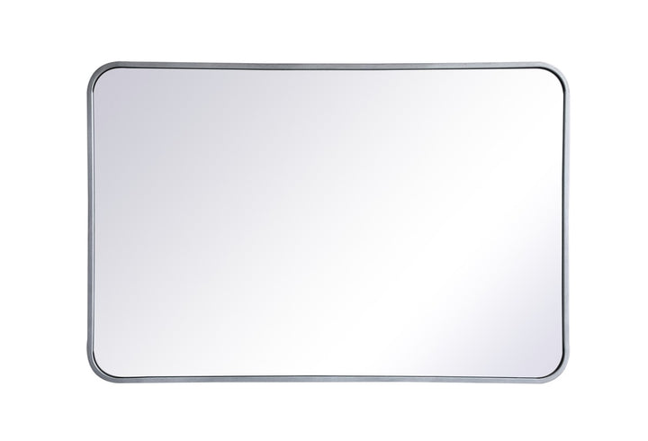 Elegant Lighting MR802436S Modern Evermore Mirror Silver