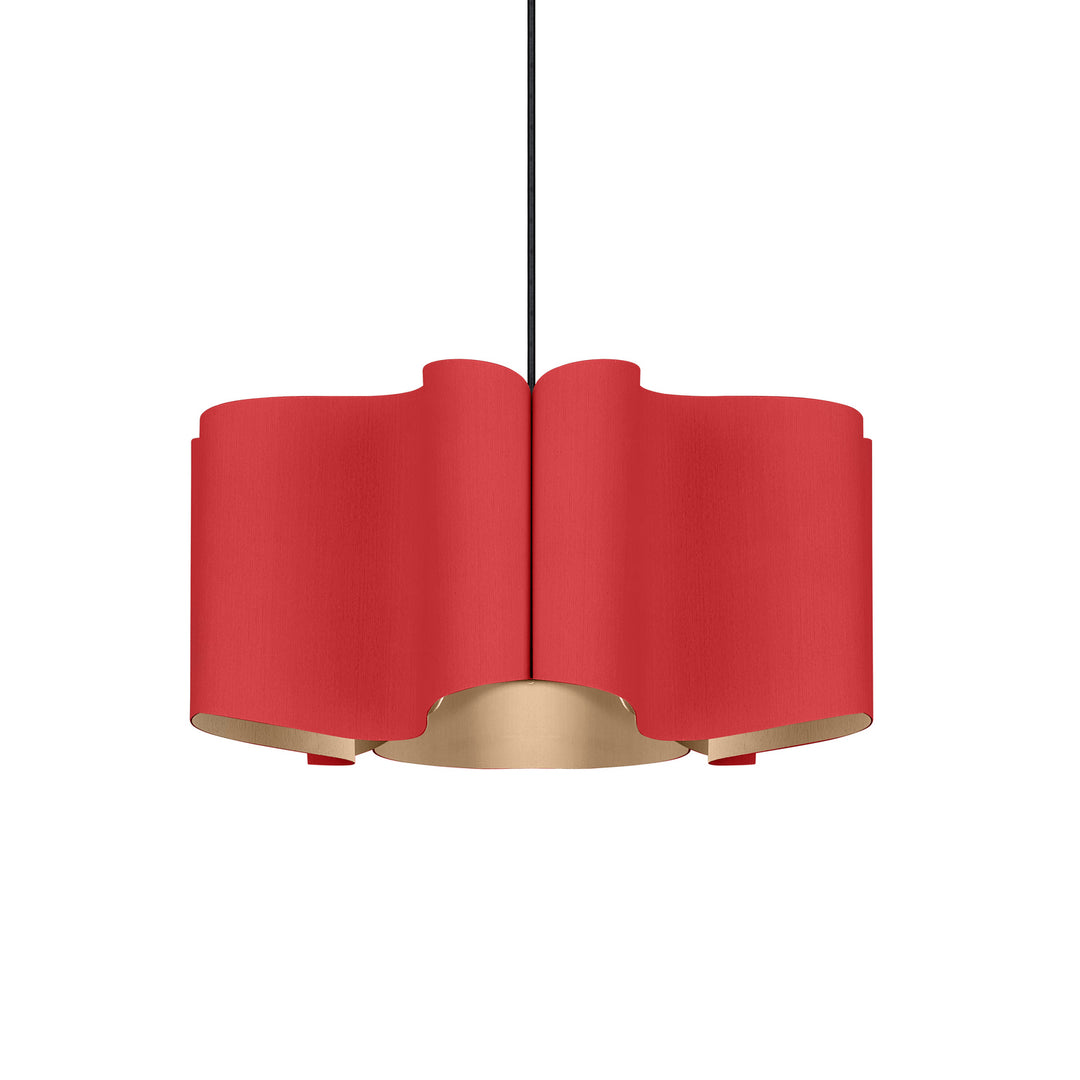 Bruck WEP WEPPAU/50/RED/ASH Pendant Light - Black