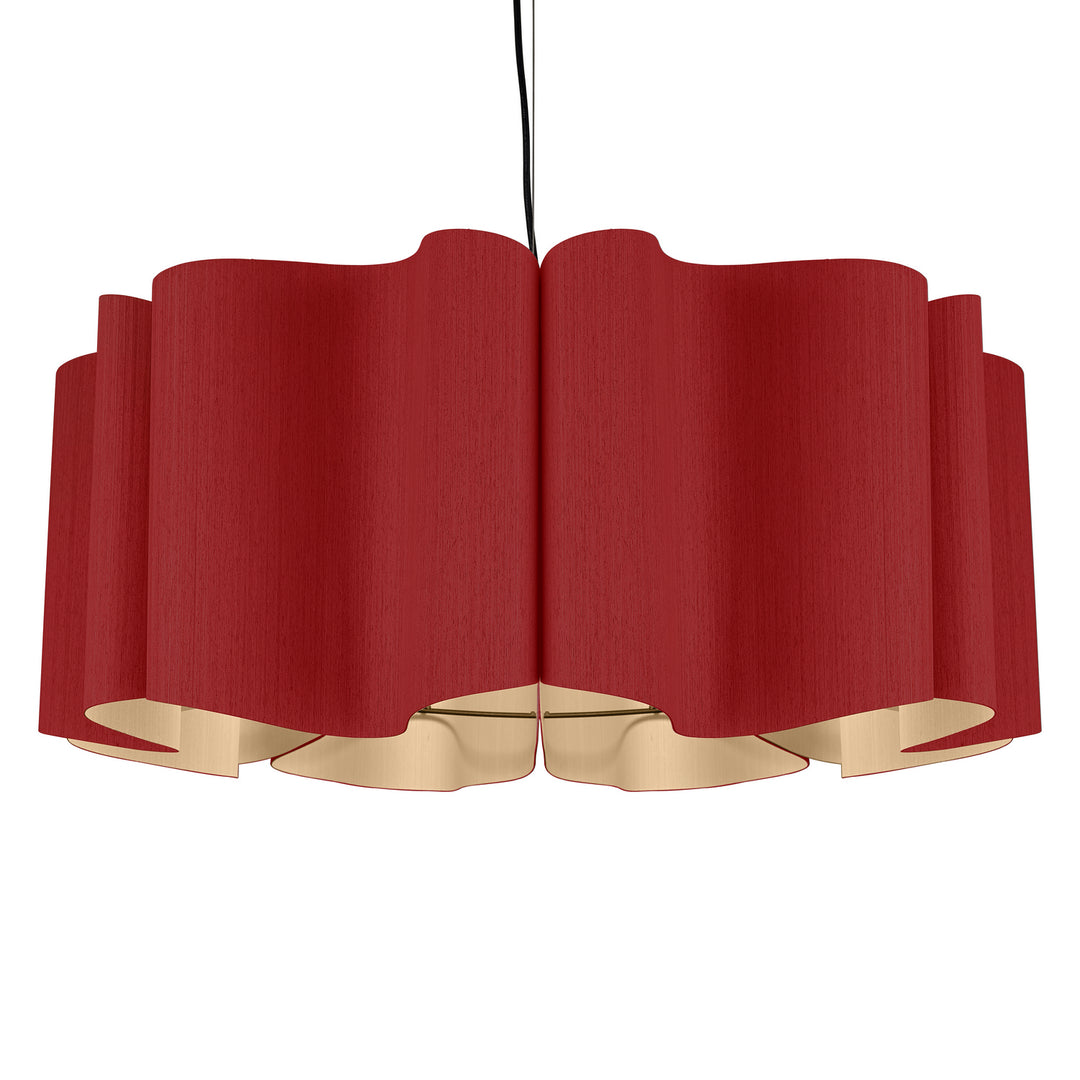 Bruck WEP WEPPAU/80/RED/ASH Pendant Light - Black