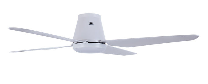 Beacon Aria Hugger 21300101 Ceiling Fan 52 - Matte White, White/