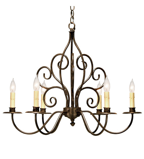 Meyda Tiffany Eve 120793 Ceiling Light - Natural Wood,Timeless Bronze