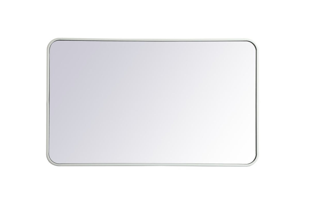 Elegant Lighting MR802440WH Evermore Mirror White