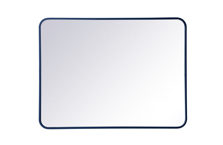 Elegant Lighting MR802736BL Modern Evermore Mirror Blue