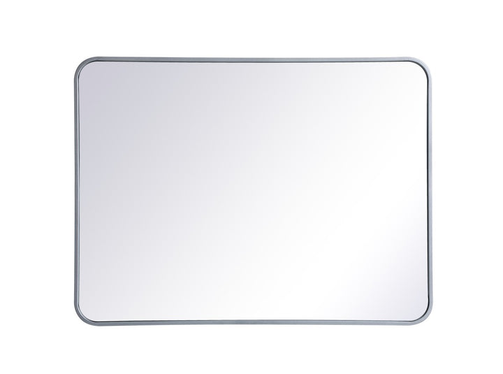 Elegant Lighting MR802736S Modern Evermore Mirror Silver