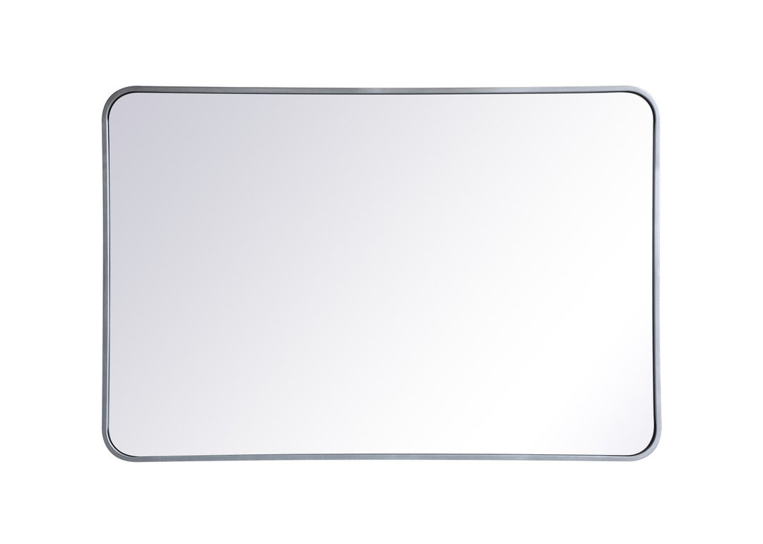 Elegant Lighting MR802740S Modern Evermore Mirror Silver