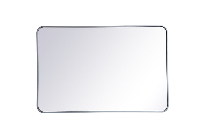 Elegant Lighting MR802842S Modern Evermore Mirror Silver