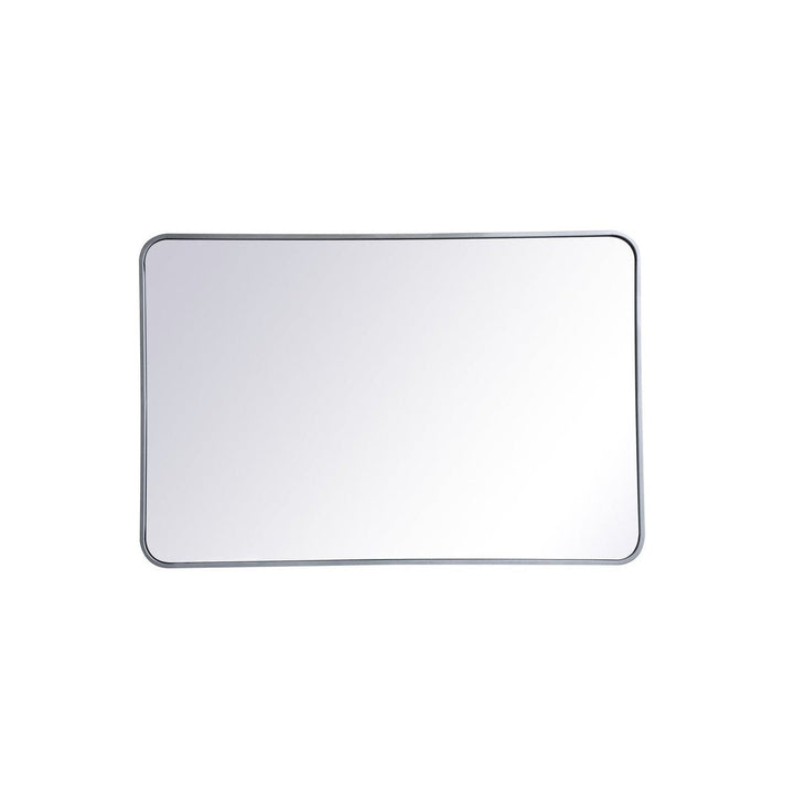 Elegant Lighting MR802842S Modern Evermore Mirror Silver