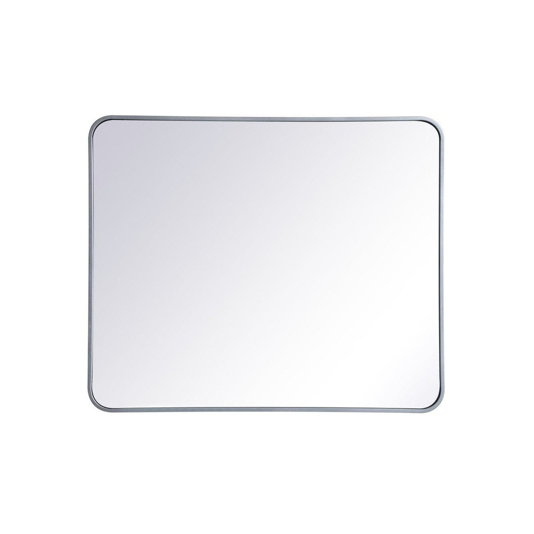 Elegant Lighting MR803036S Modern Evermore Mirror Silver