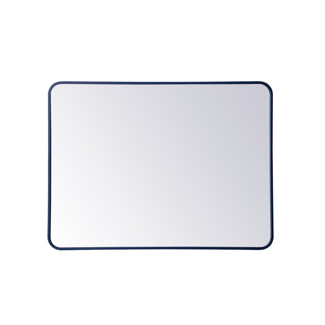 Elegant Lighting MR803040BL Modern Evermore Mirror Blue