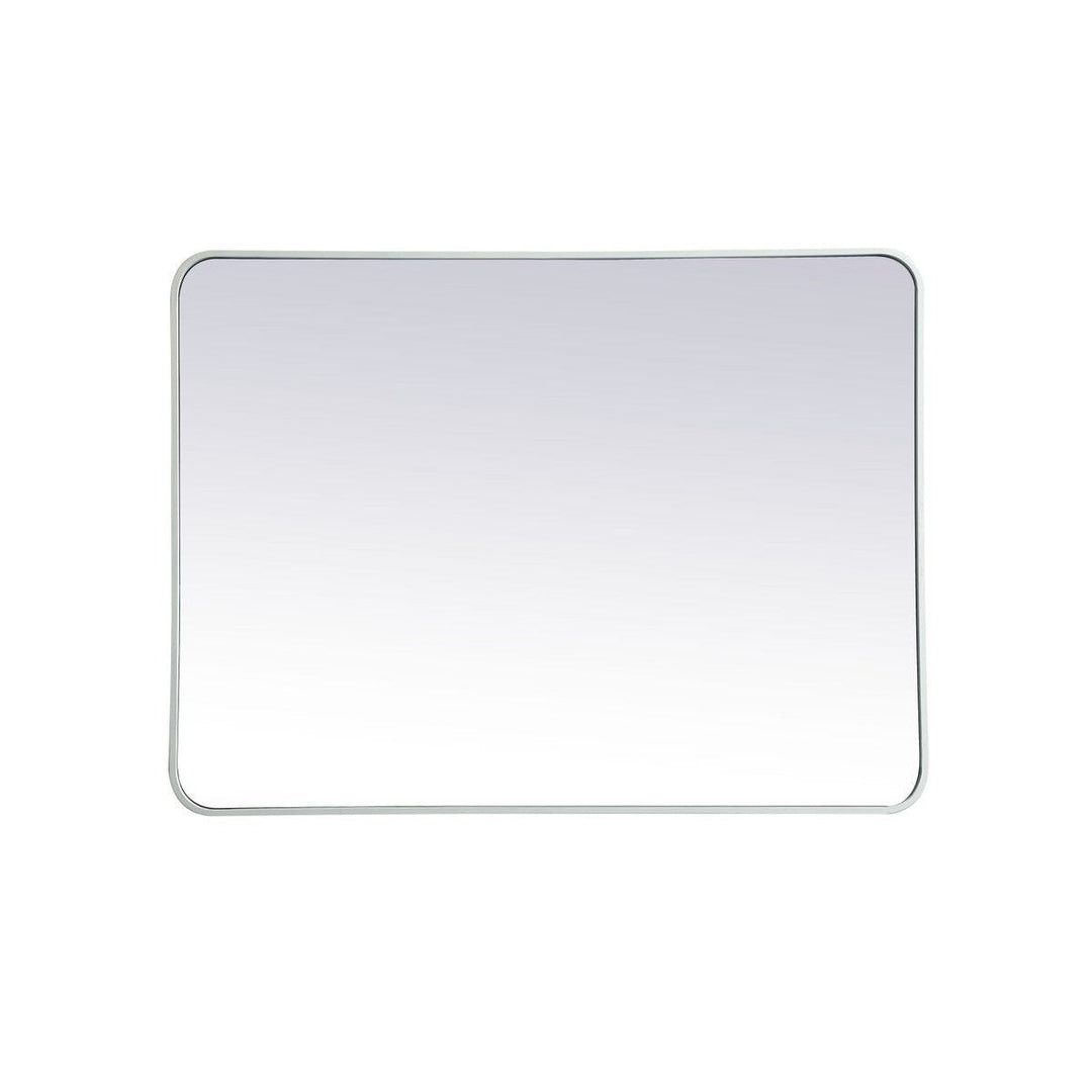 Elegant Lighting MR803040WH Evermore Mirror Mirror White