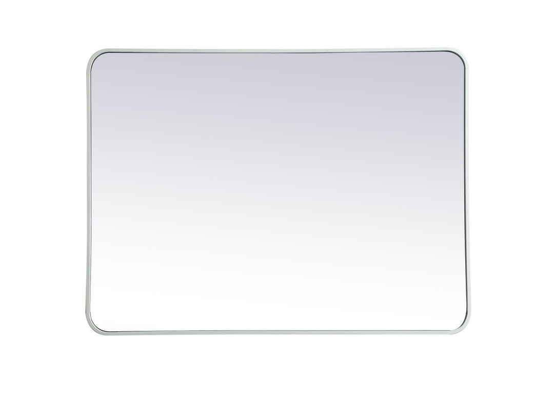 Elegant Lighting MR803040WH Evermore Mirror Mirror White