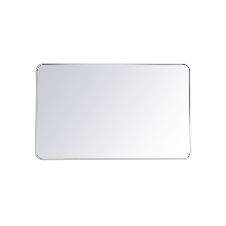 Elegant Lighting MR803048WH Modern Evermore Mirror White