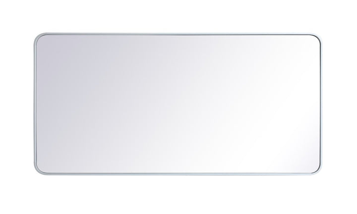 Elegant Lighting MR803060WH Evermore Mirror Mirror White