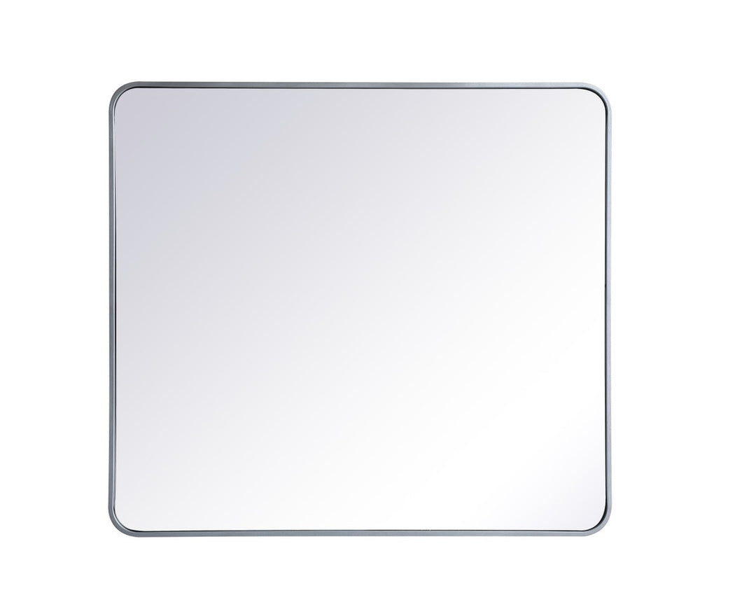 Elegant Lighting MR803640S Modern Evermore Mirror Silver