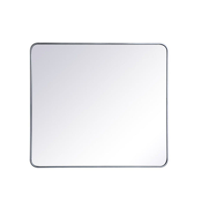 Elegant Lighting MR803640S Modern Evermore Mirror Silver