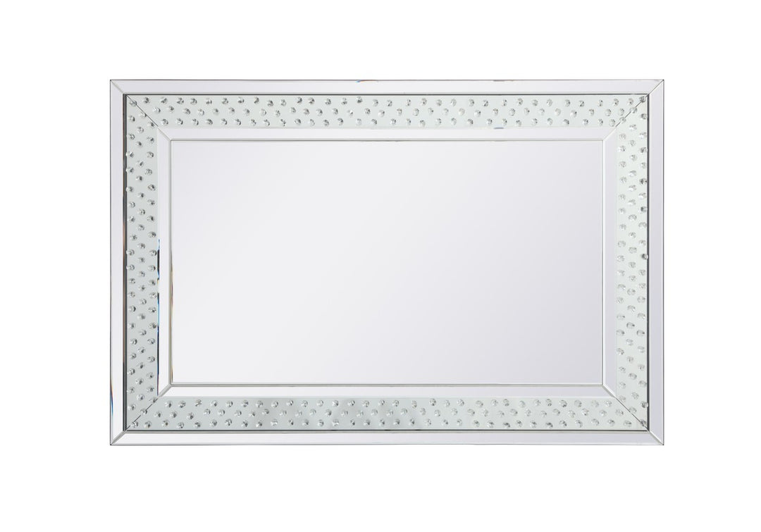 Elegant Lighting MR913248 Modern Sparkle Mirror Clear