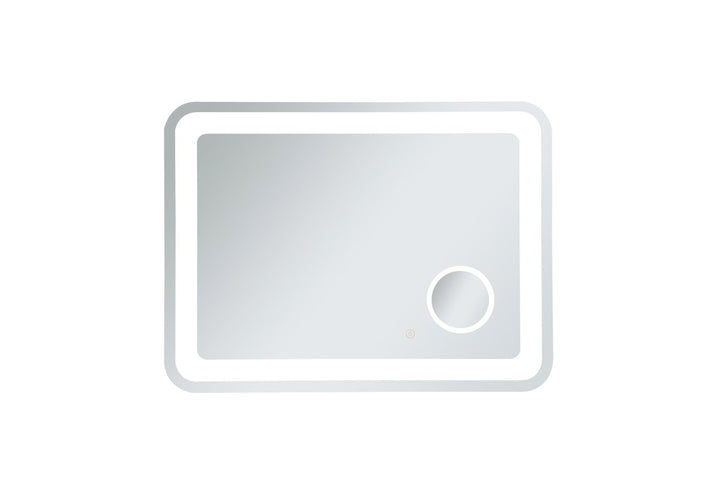 Elegant Lighting MRE52736 Modern Lux Mirror Glossy White