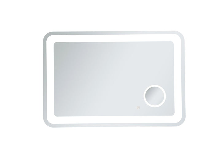 Elegant Lighting MRE52740 Modern Lux Mirror Glossy White