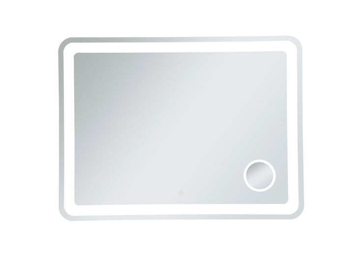 Elegant Lighting MRE53648 Modern Lux Mirror Glossy White