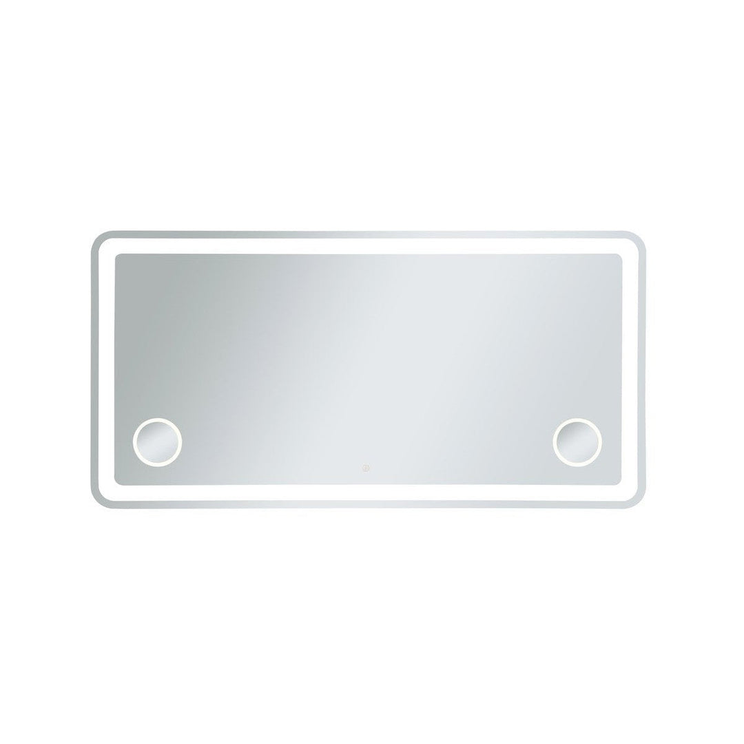 Elegant Lighting MRE53672 Lux Mirror Glossy White