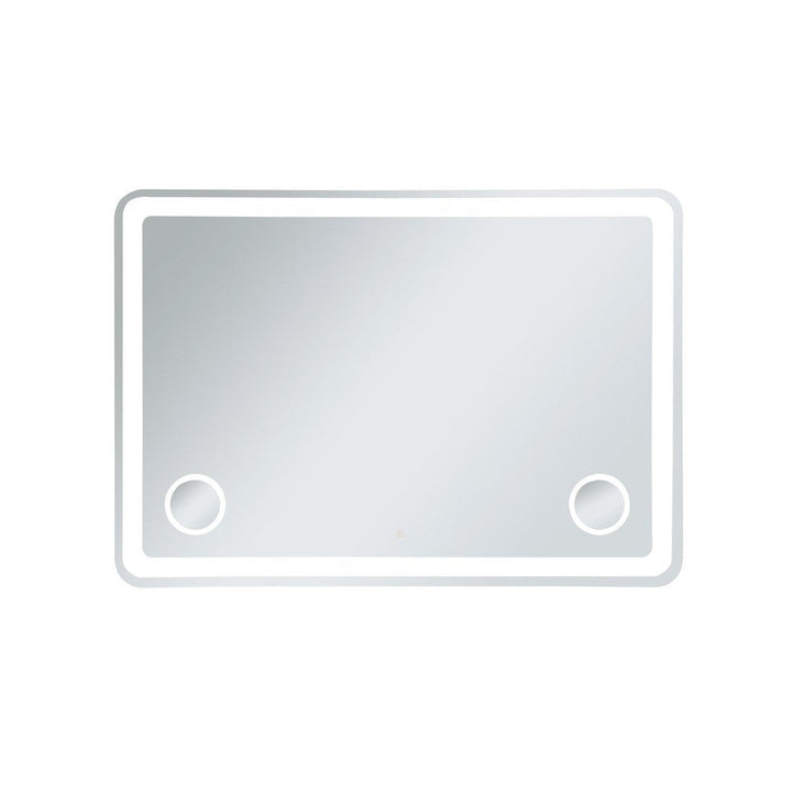 Elegant Lighting MRE54260 Modern Lux Mirror Glossy White