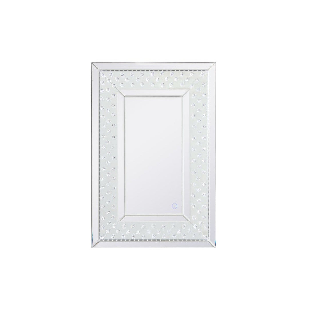 Elegant Lighting MRE92030 Modern Raiden Mirror Clear