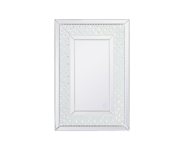 Elegant Lighting MRE92030 Modern Raiden Mirror Clear