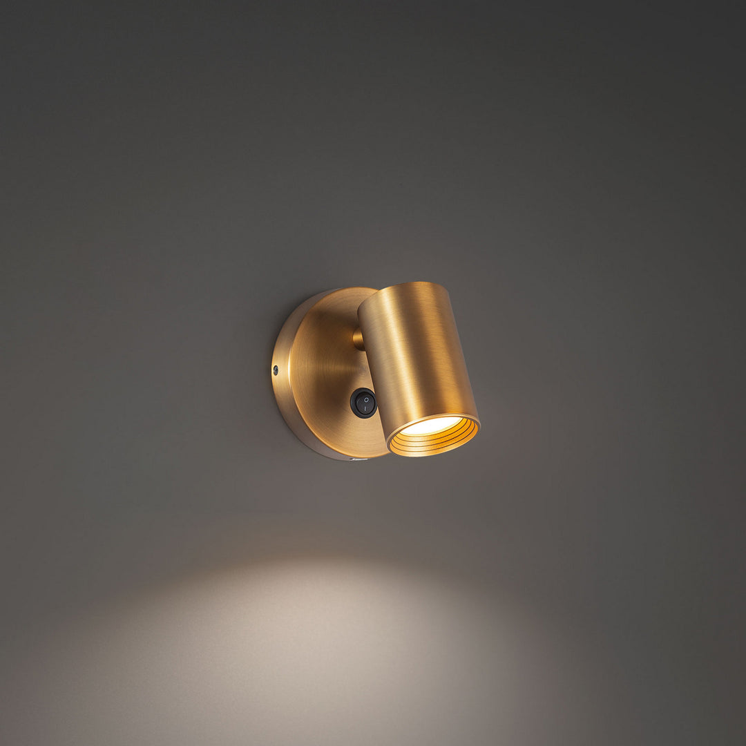 WAC Kepler BL-21205-AB Ceiling Light - Aged Brass