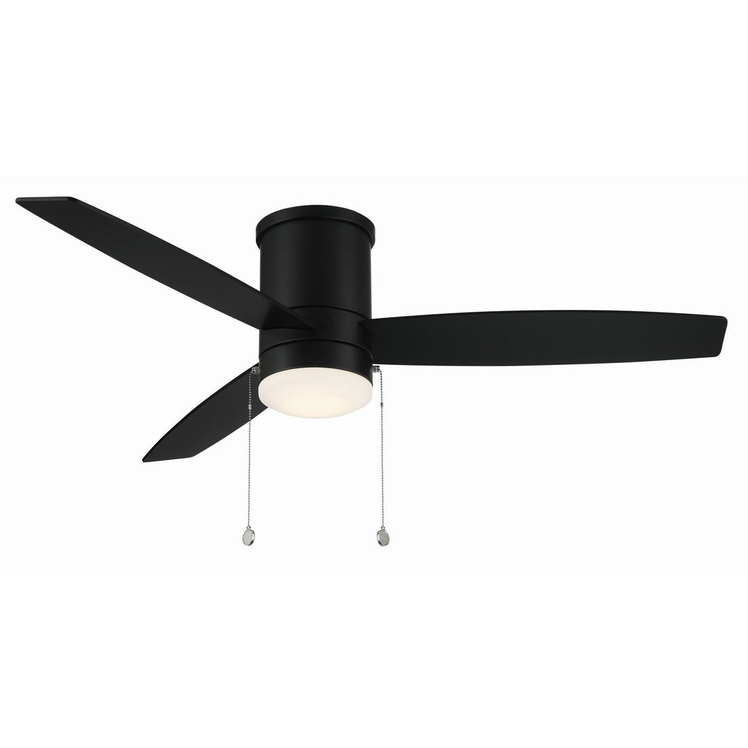 WAC Atlantis F-073L-MB Ceiling Fan - Matte Black