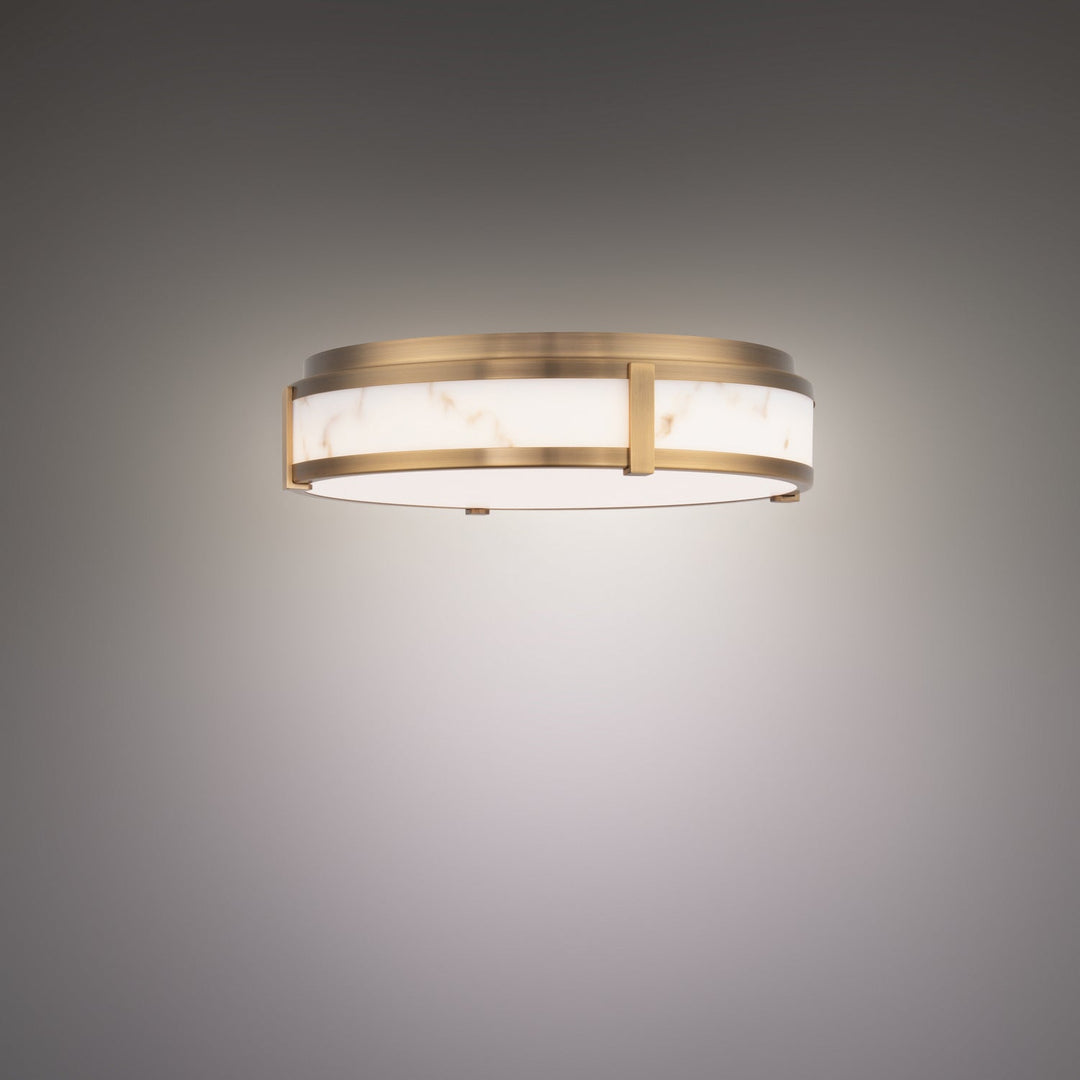 WAC Constantine FM-27218-AB Ceiling Light - Aged Brass