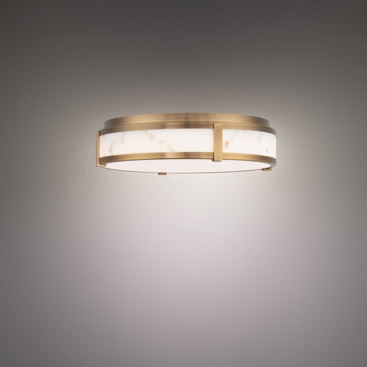 WAC Constantine FM-27218-AB Ceiling Light - Aged Brass