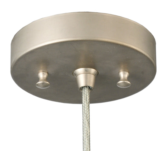 Meyda Tiffany Swiss 165417 Pendant Light - Brushed Nickel