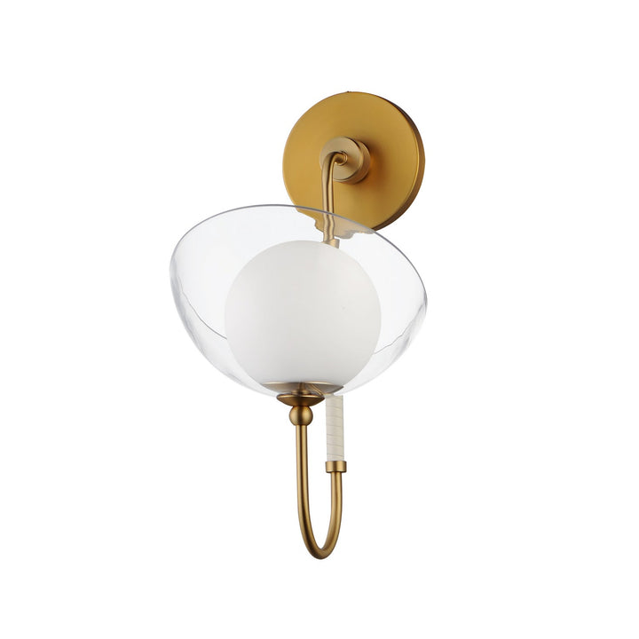 Studio M By Maxim Chapeau SM21301SBR Wall Light - Satin Brass