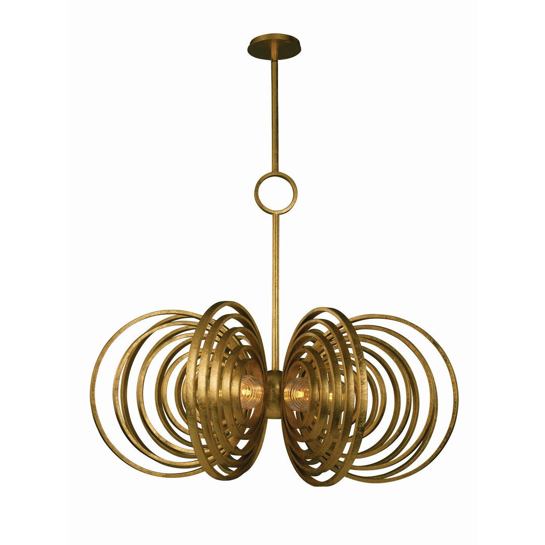 Studio M By Maxim Frequency SM23636CRGL Chandelier Light - Gold Leaf