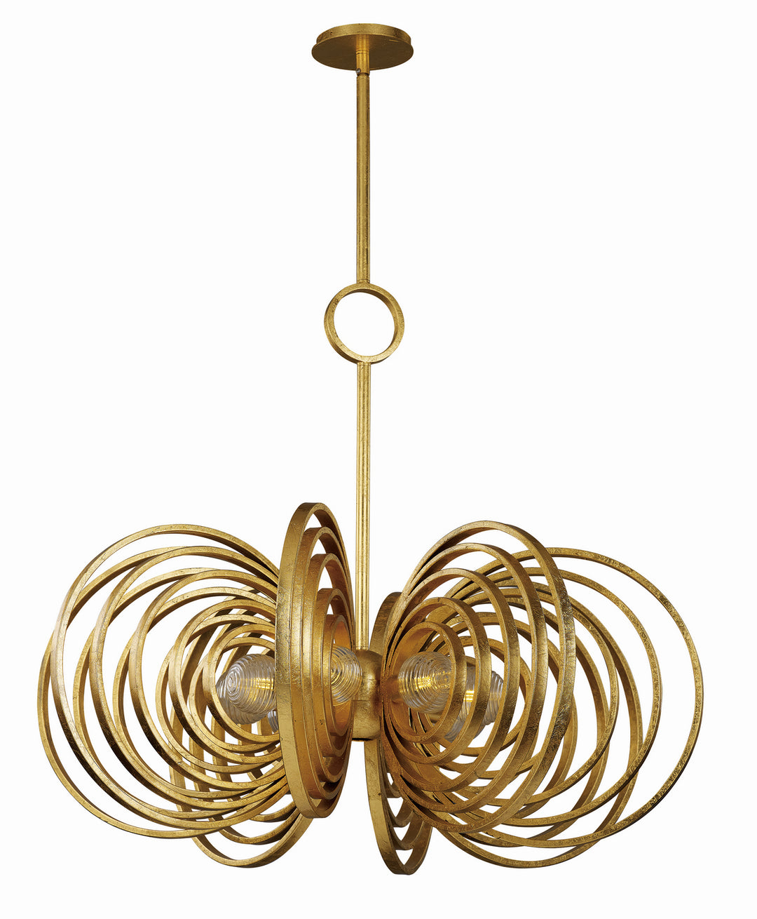 Studio M By Maxim Frequency SM23638CRGL Chandelier Light - Gold Leaf