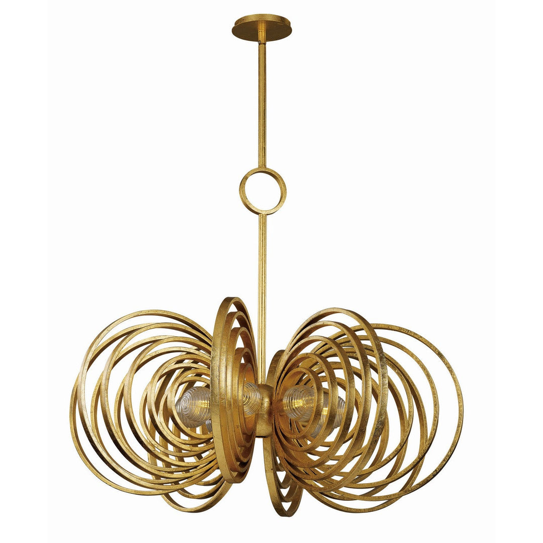 Studio M By Maxim Frequency SM23638CRGL Chandelier Light - Gold Leaf