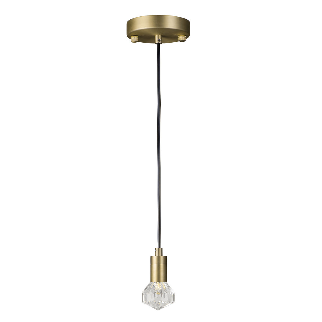 Studio M By Maxim Norma Jeane SM23771BCSBR Pendant Light - Satin Brass