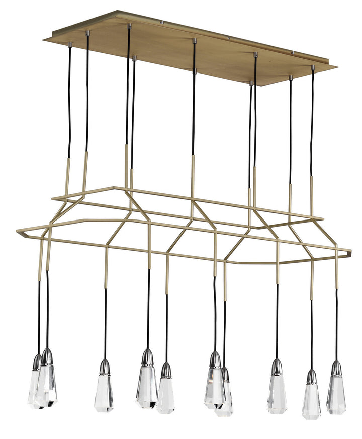 Studio M By Maxim 10 Carat SM23787BCSNSBR Pendant Light - Satin Nickel / Satin Brass