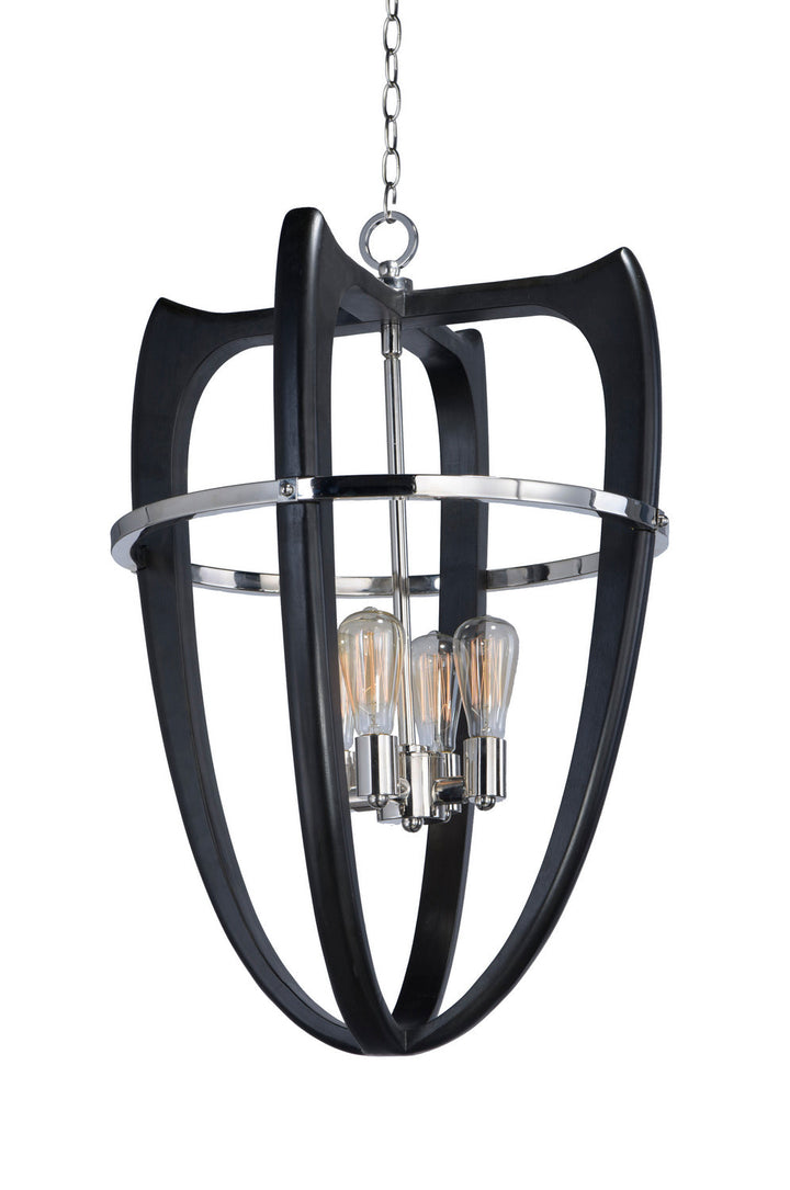 Studio M By Maxim Crescendo SM23803WEPN Pendant Light - Wenge / Polished Nickel
