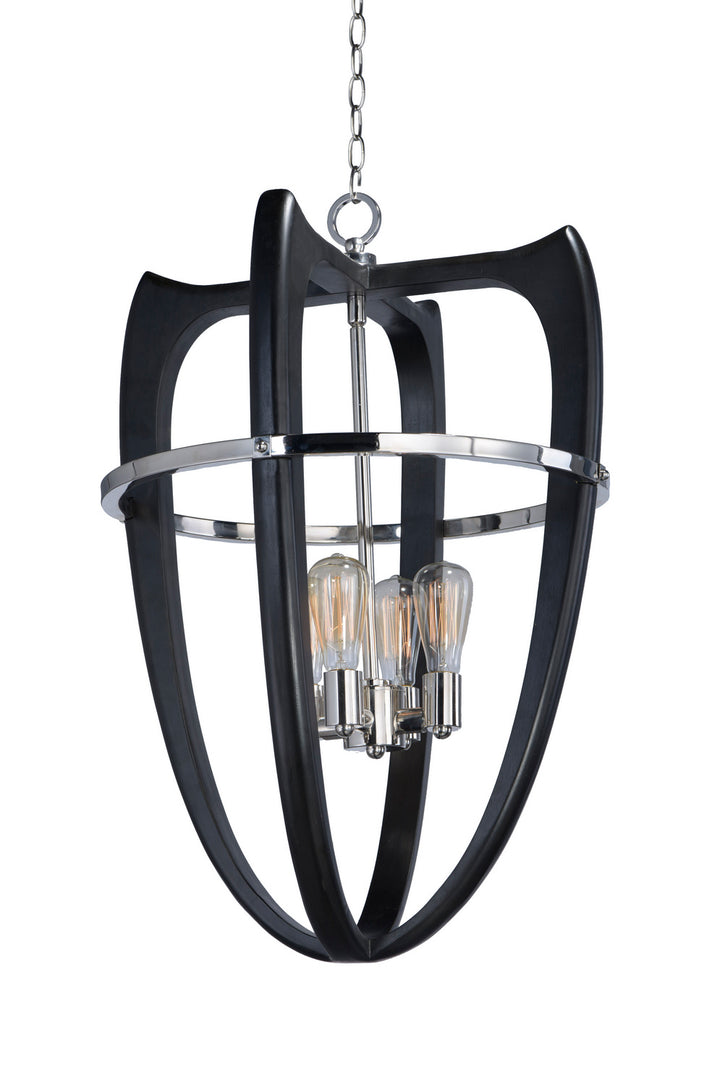 Studio M By Maxim Crescendo SM23803WEPN Pendant Light - Wenge / Polished Nickel