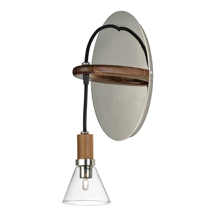 Studio M By Maxim Scan SM23820CLWN Wall Light - Walnut