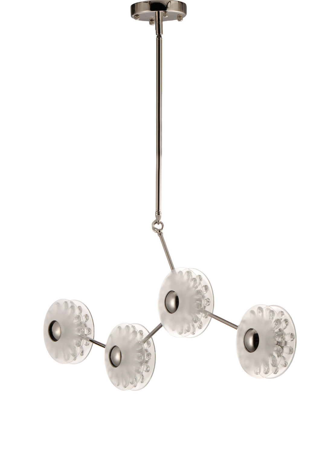Studio M By Maxim Peony SM23874FTCLPN Chandelier Light - Polished Nickel