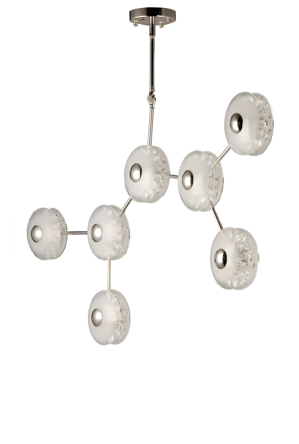 Studio M By Maxim Peony SM23877FTCLPN Chandelier Light - Polished Nickel