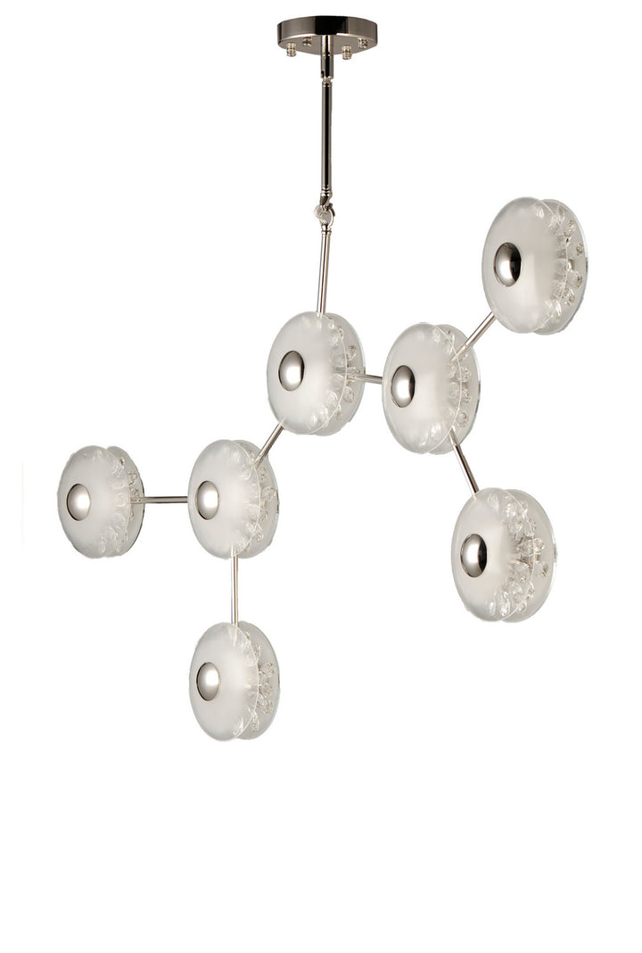 Studio M By Maxim Peony SM23877FTCLPN Chandelier Light - Polished Nickel